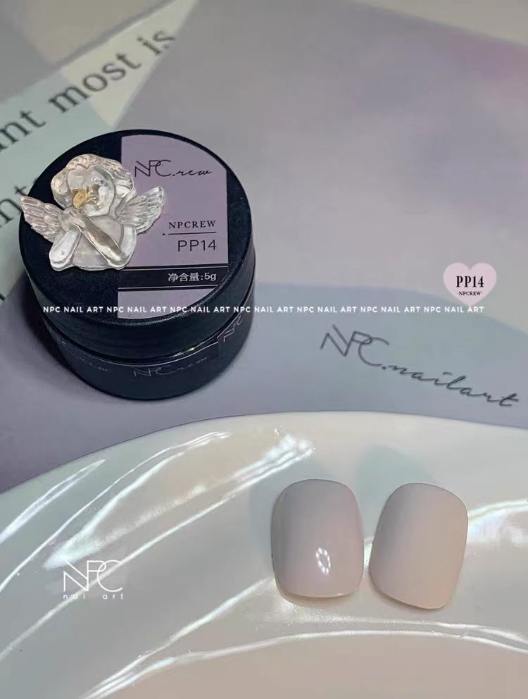 【High Quality】Single color Polish (Milk Puff)