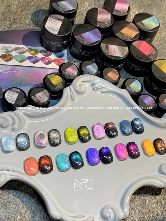 【High Quality】Color-changing Cat eye Nail Polish 3