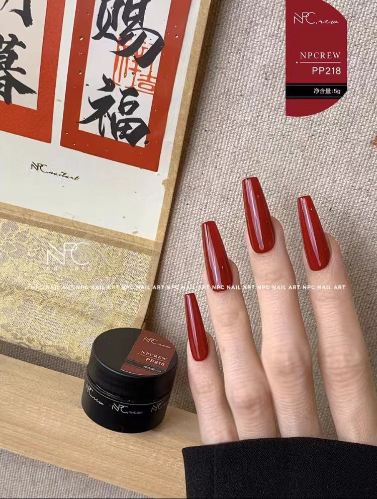 【High Quality】Single color Polish (Chinese Red)