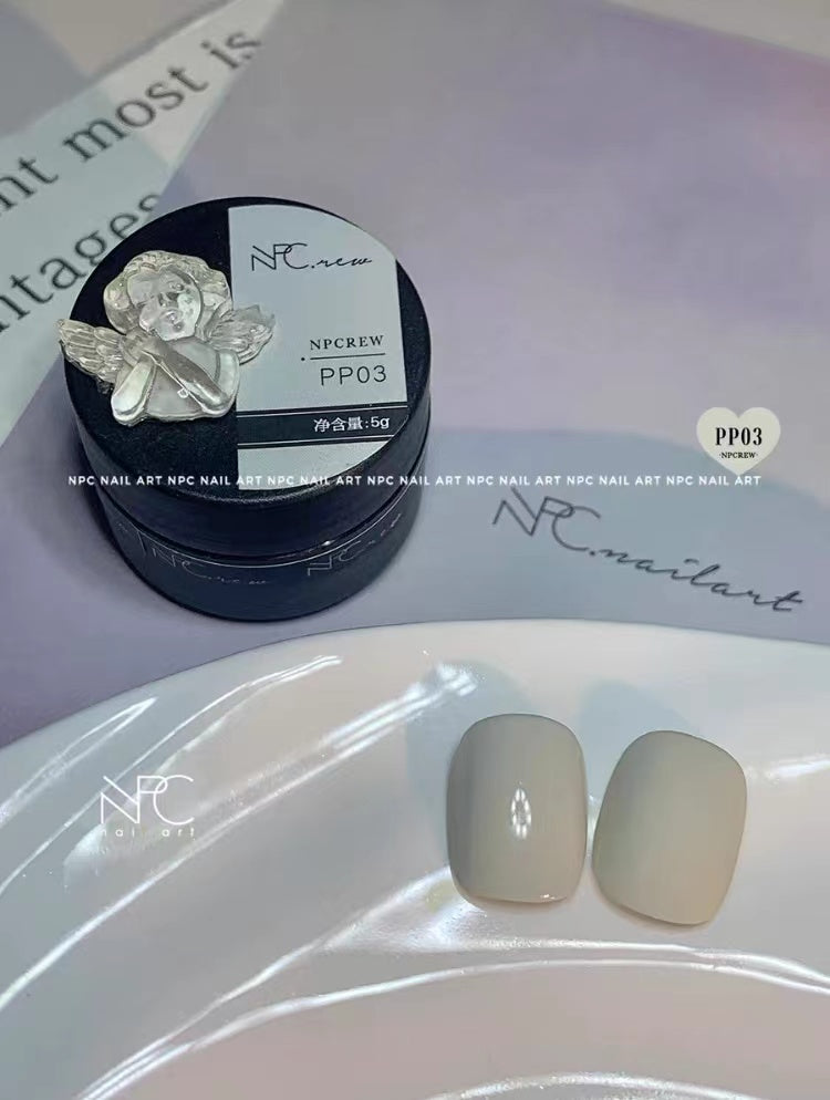 【High Quality】Single color Polish (Milk Puff)