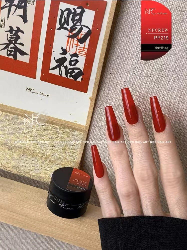 【High Quality】Single color Polish (Chinese Red)