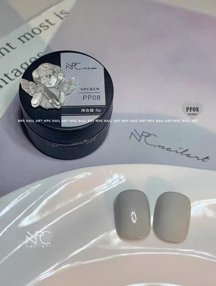 【High Quality】Single color Polish (Milk Puff)