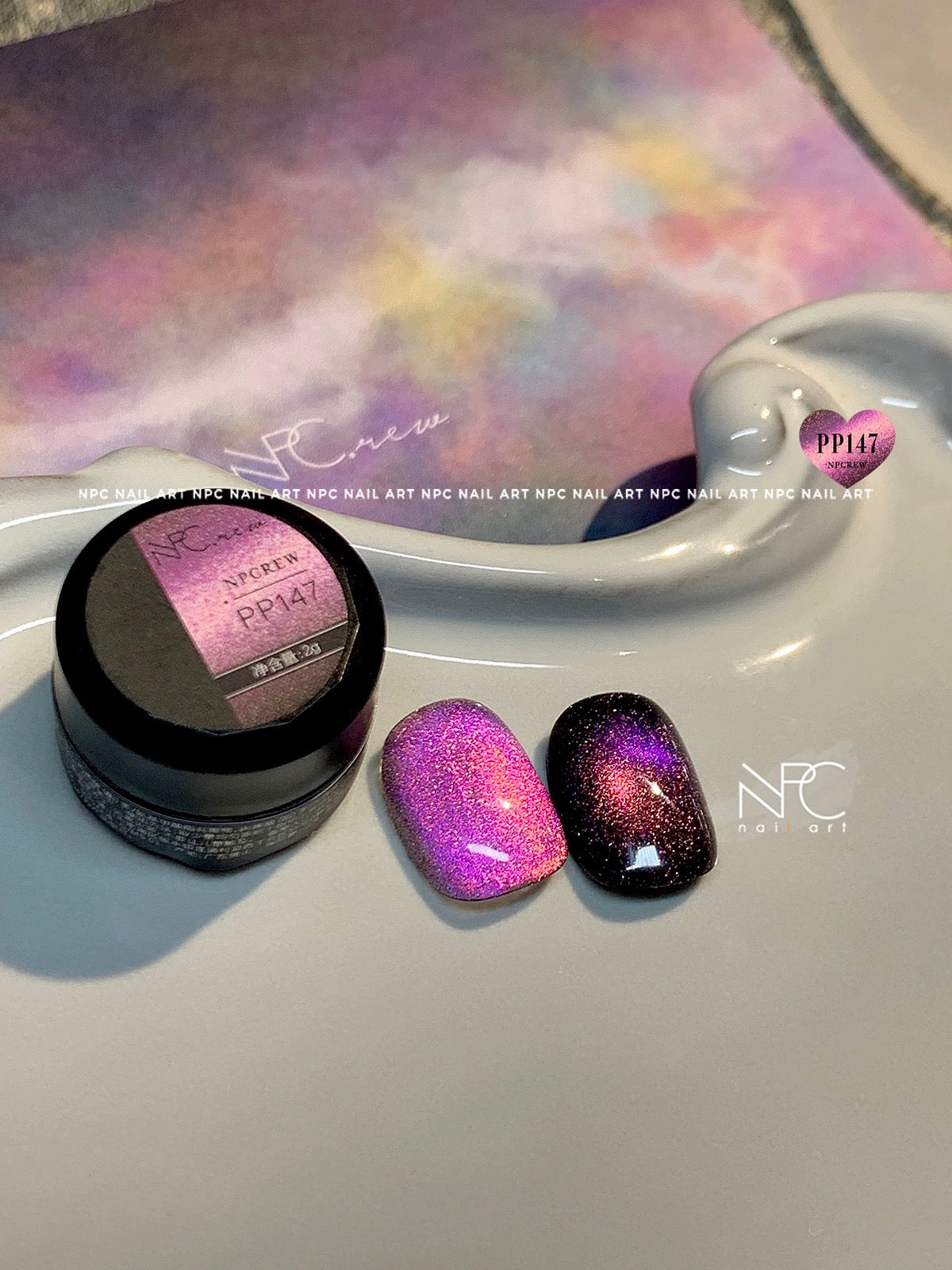 【High Quality】Color-changing Cat eye Nail Polish 3