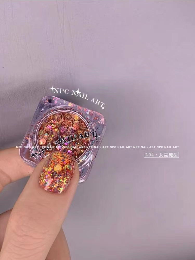 【High Quality】Nail glitter 1