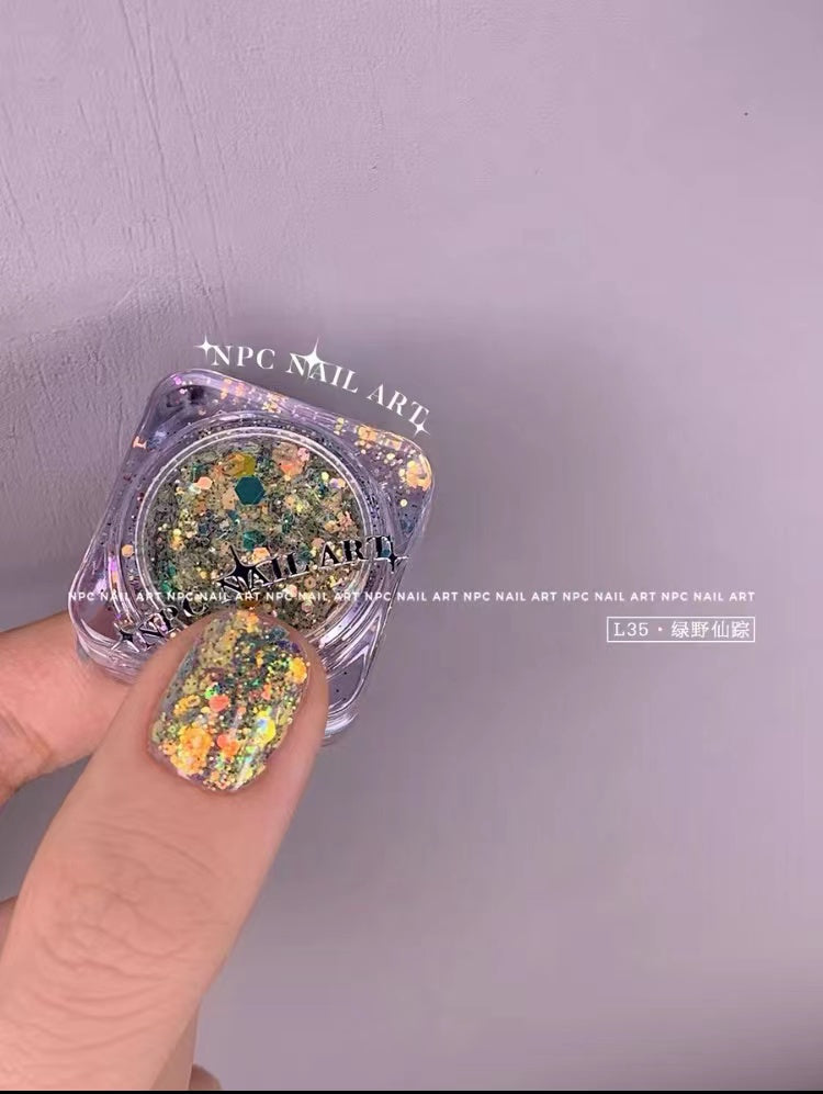 【High Quality】Nail glitter 1